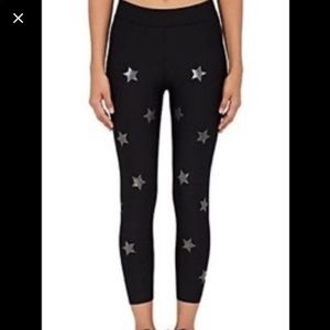 Jessica Simpson The Warm-up Navy Star Leggings XL